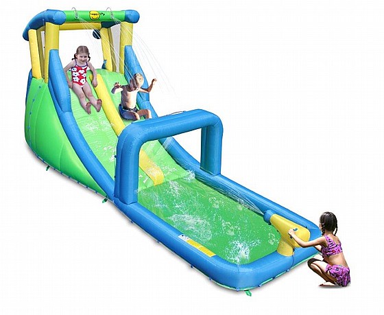פארק המים פלאש זון עם מגלשה כפולה דגם 9329